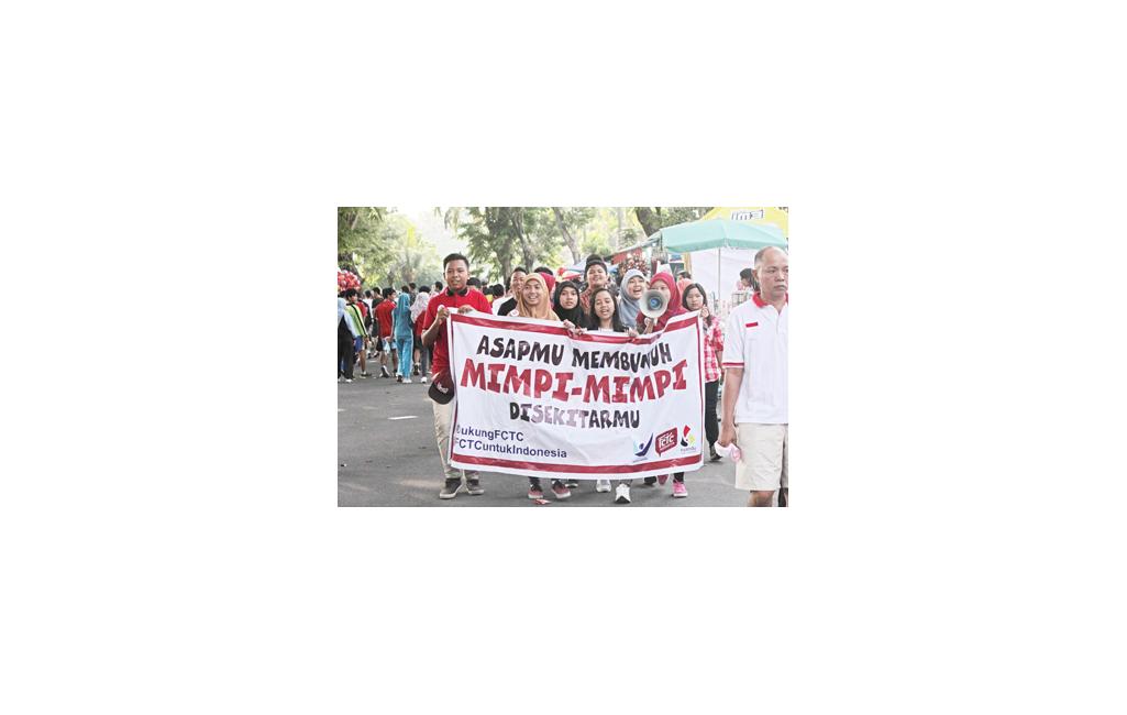 Asap Rokok Bahaya, Pemuda Dukung FCTC