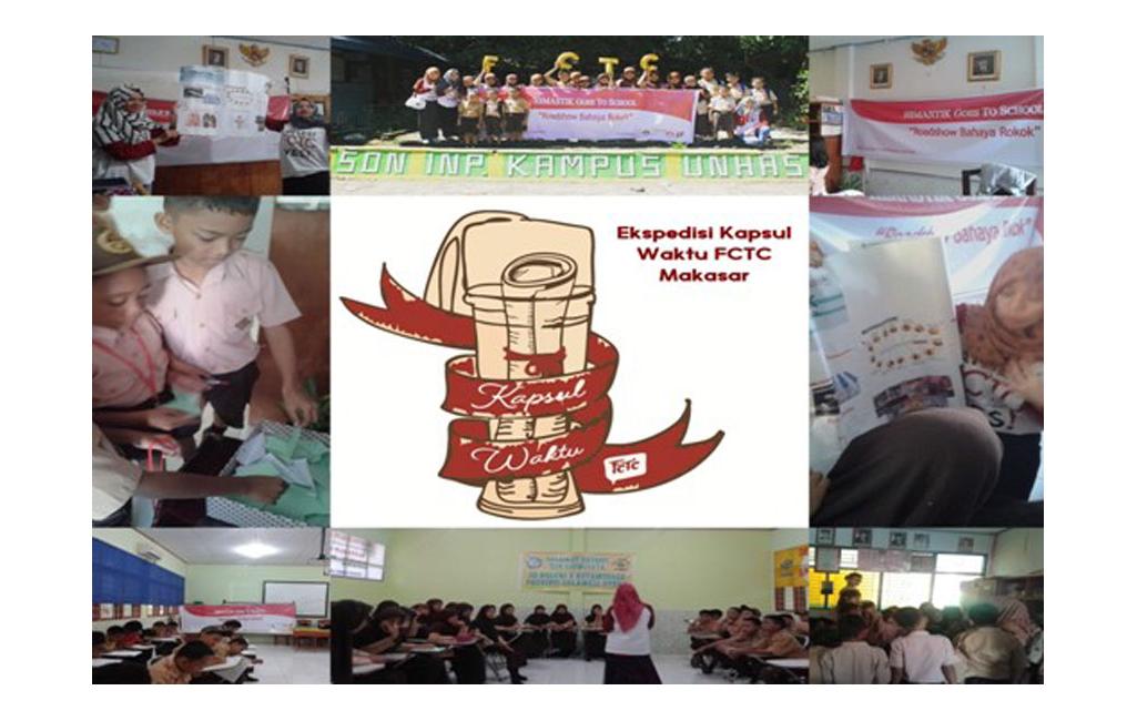 Kapsul Waktu FCTC di Makassar Diapresiasi Anak Muda