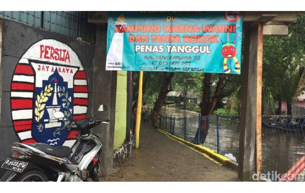 Kampung Warna-warni Lindungi Anak dari Asap Rokok