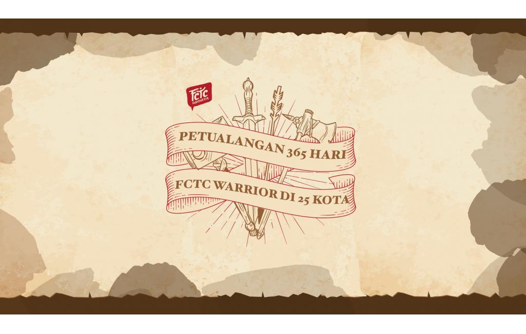 Petualangan 365 Hari FCTC Warrior di 25 Kota