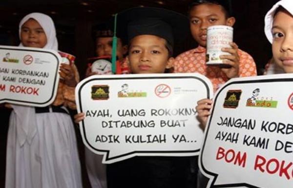Usia Perokok Pemula Semakin Muda