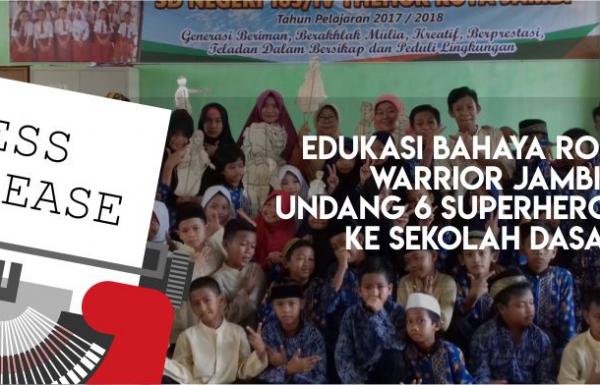 Edukasi Sejak Dini Tentang Bahaya Rokok Warrior Jambi Datangi Sekolah Dasar Untuk Ceritakan 6 Superhero FCTC Melalui Permainan Wayang